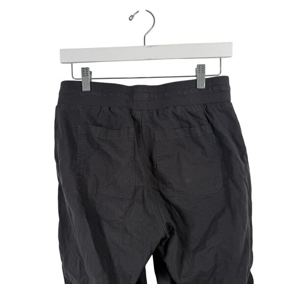 Pact Canopy Grey Cotton Linen Blend Jogger Pants Casual Travel Womens Size Small - Picture 5 of 8
